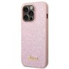 Guess GUHCP14XHGGSHP iPhone 14 Pro Max 6,7 różowy/pink hard case Glitter Script